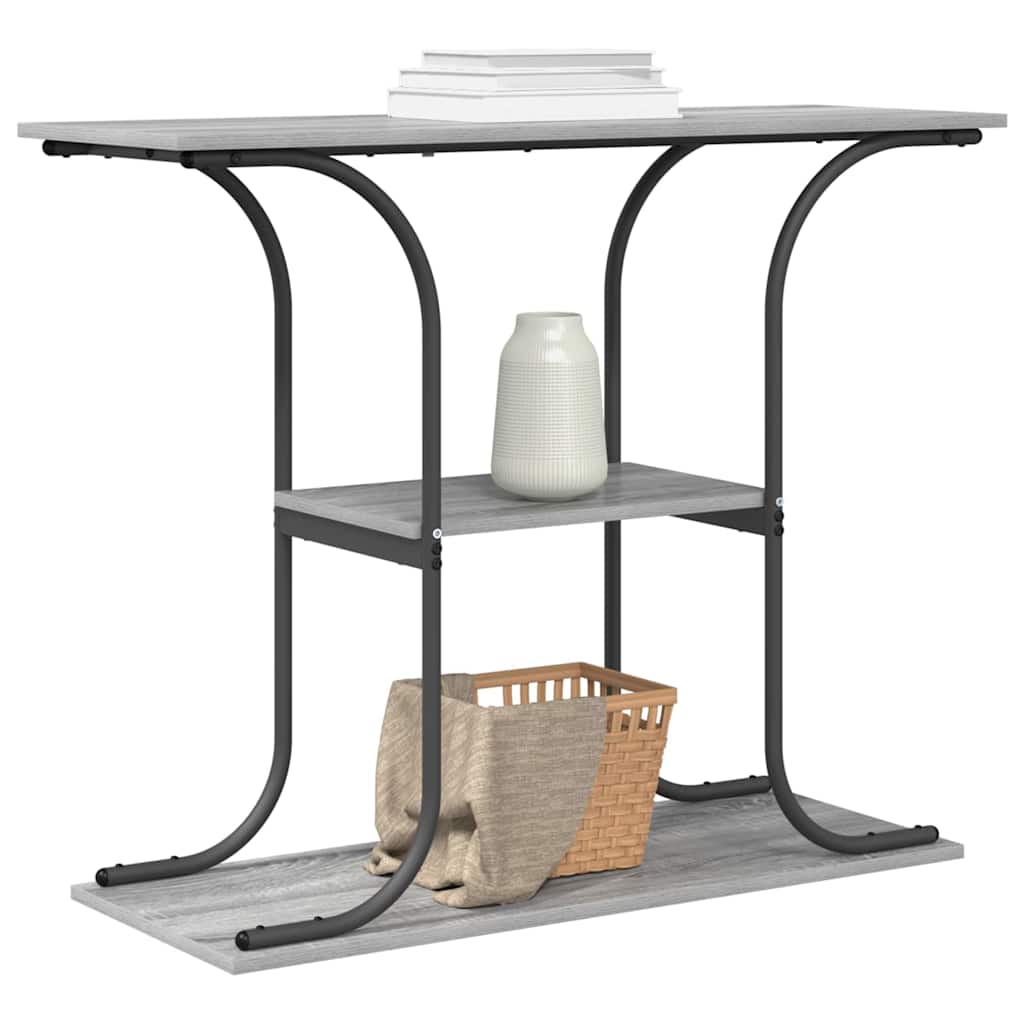 Konsolentisch Graues Sonoma 101 x 35 x 80,5 cm Holzwerkstoff