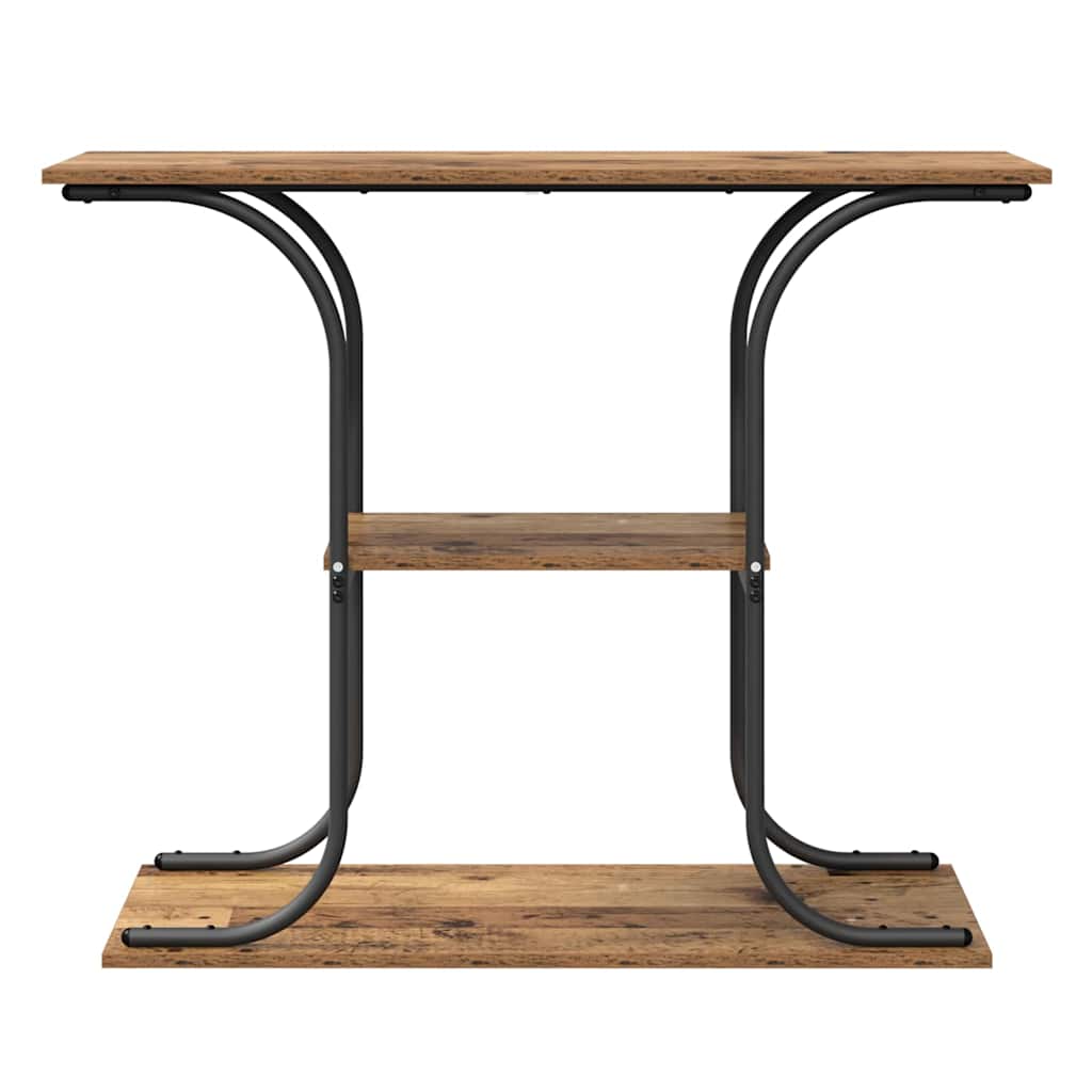 Konsolentisch Altholz 101 x 35 x 80,5 cm Holzwerkstoff