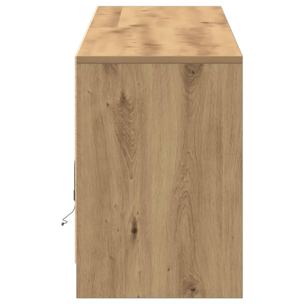 TV-Einheiten 2 pcs Braun 180 x 34 x 50 cm Holzwerkstoff