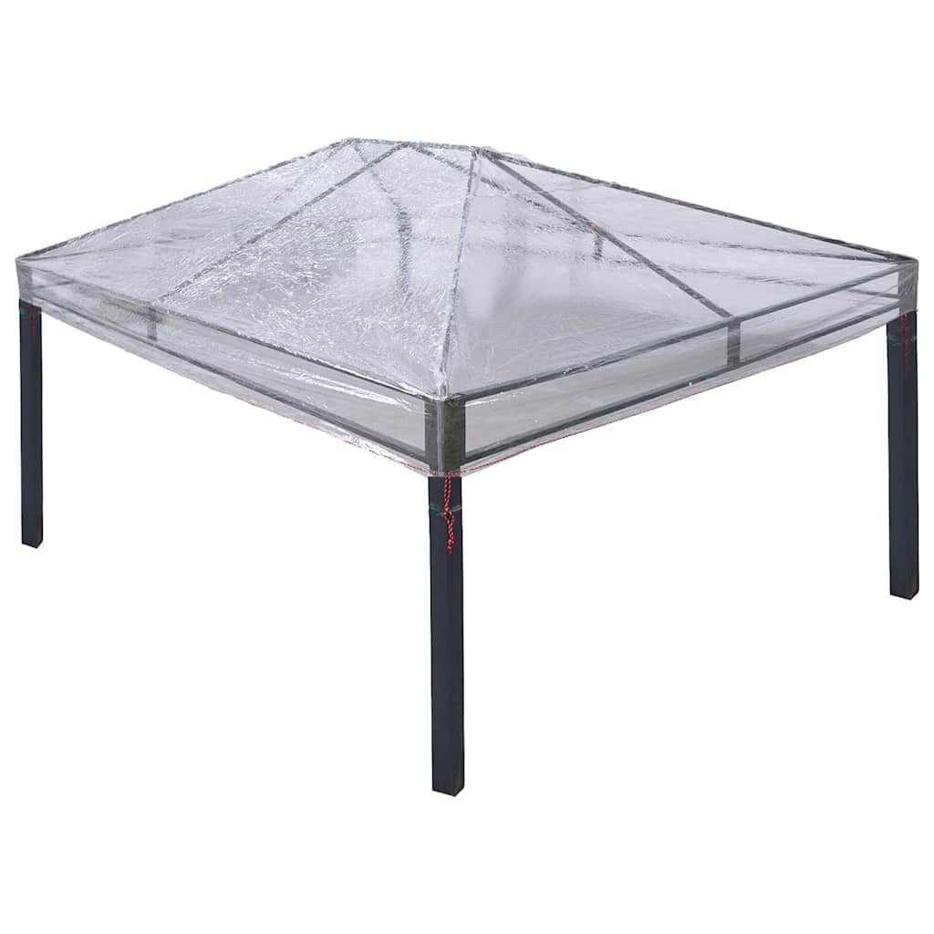 Ersatzbezug für Pavillon Transparent 400 x 300 x 32 cm PVC