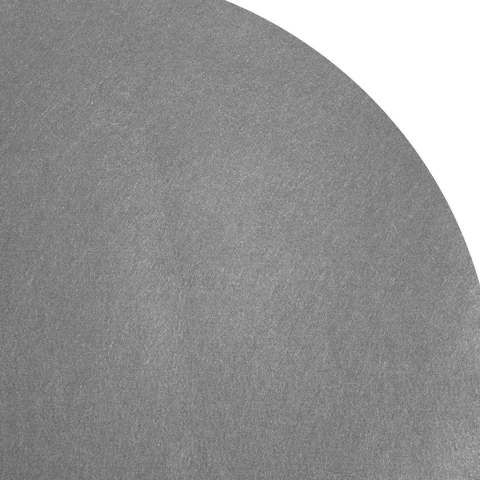 Bodenfolie für Pools Hellgrau Ø 610 cm Vliesstoff