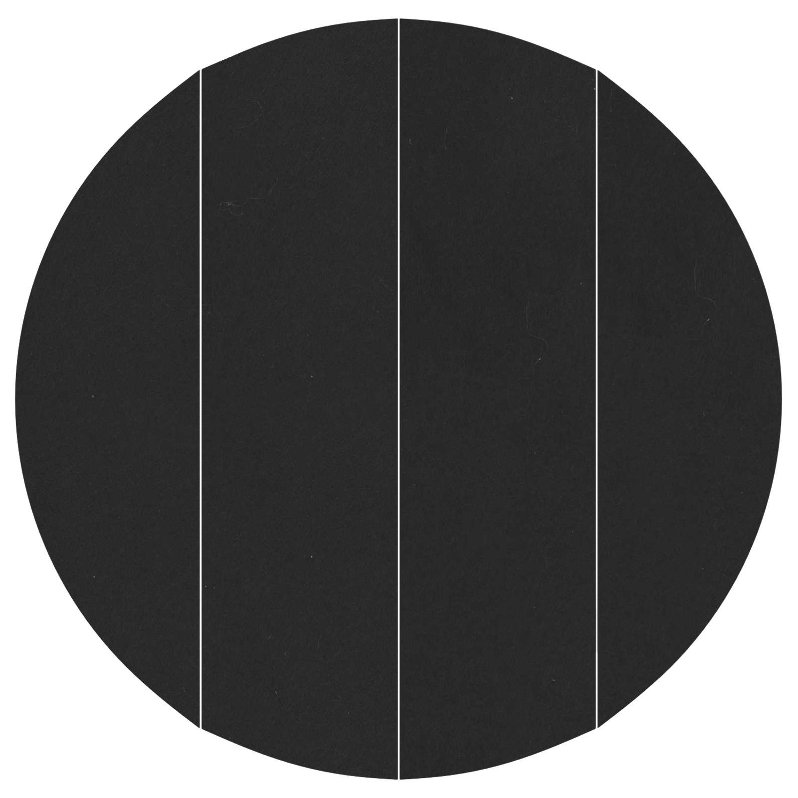 Bodenfolie für Pools Schwarz Ø 458 cm Vliesstoff