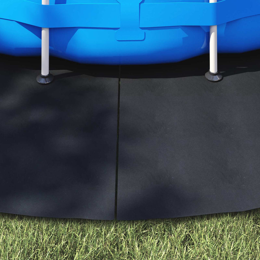 Bodenfolie für Pools Schwarz Ø 500 cm Vliesstoff