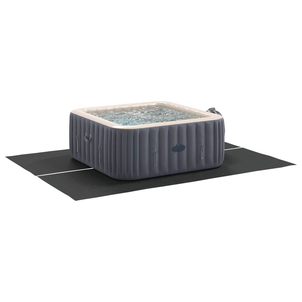 Bodenfolie für Pools Schwarz 300 x 220 x 0,1 cm Vliesstoff