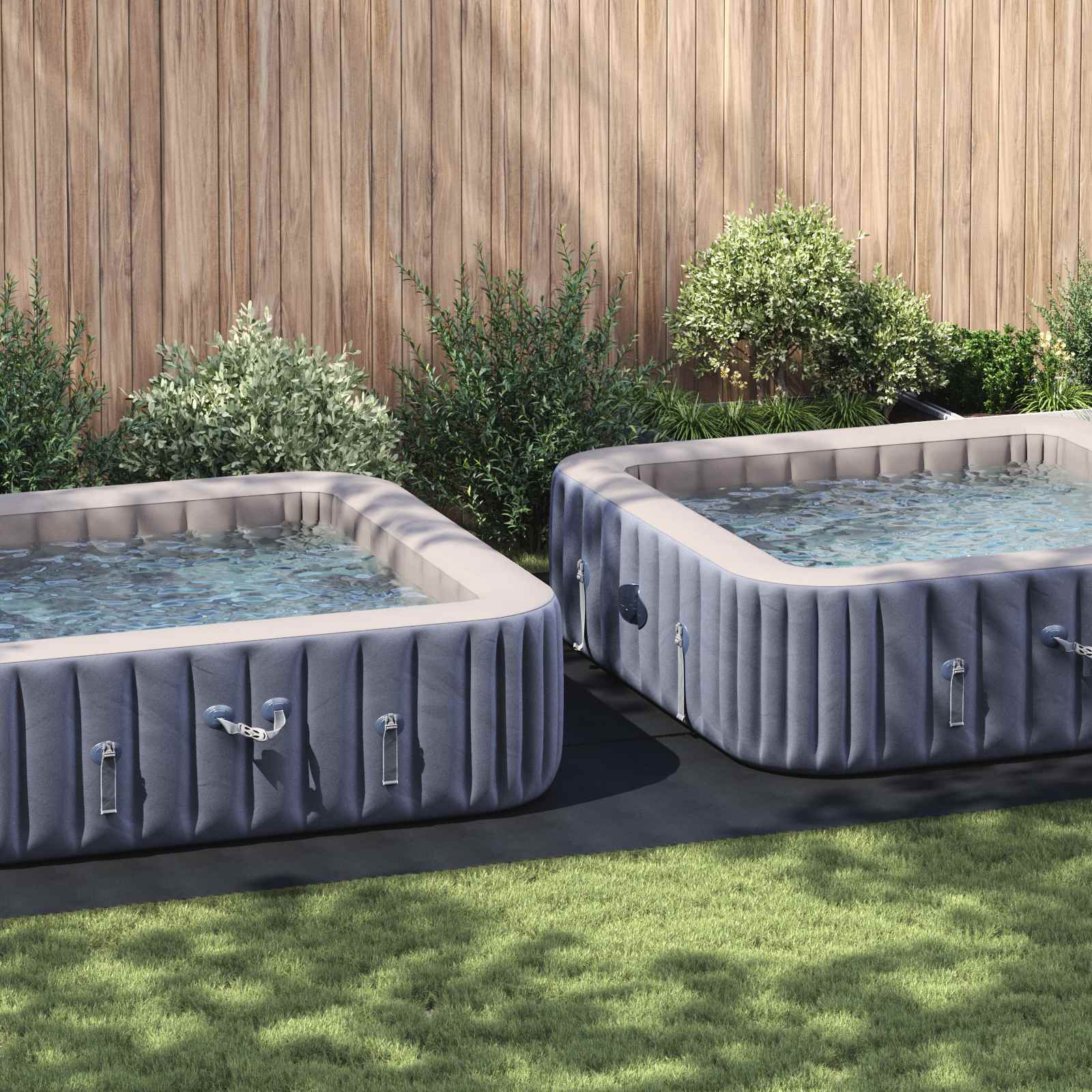 Bodenfolie für Pools Schwarz 750 x 372 x 0,1 cm Vliesstoff