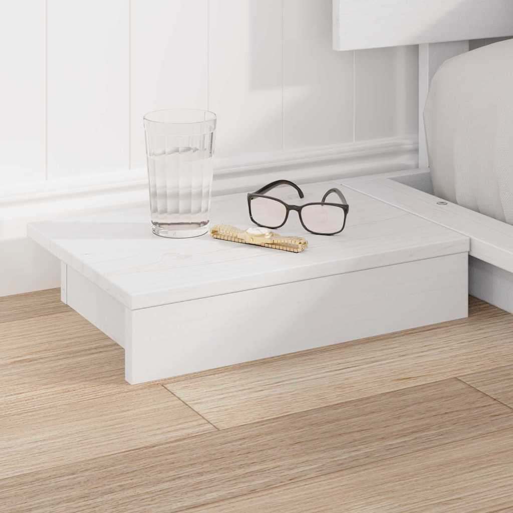 Bettgestell Weiß 180 x 200 cm Holz