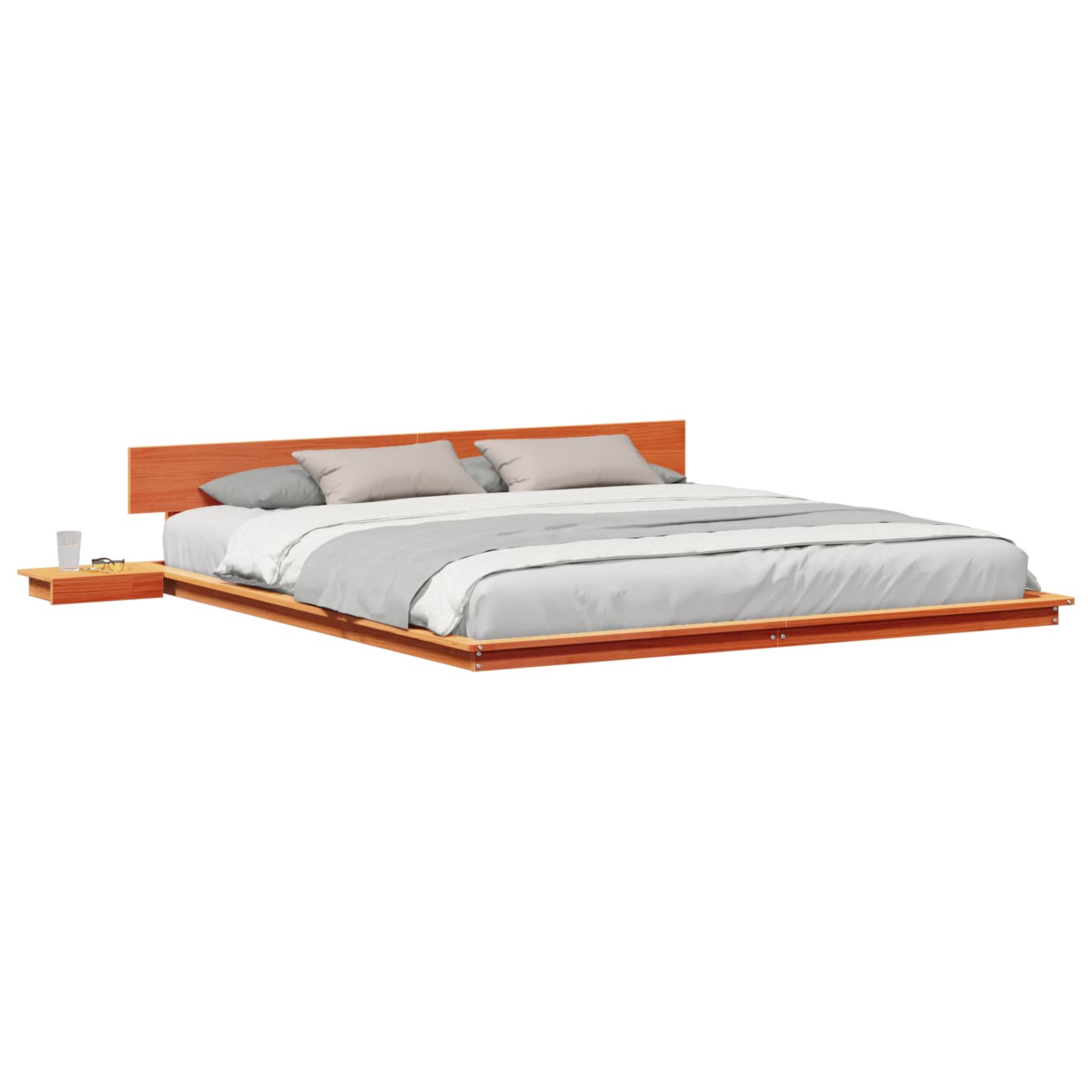 Bettgestell Braun 180 x 200 cm Holz