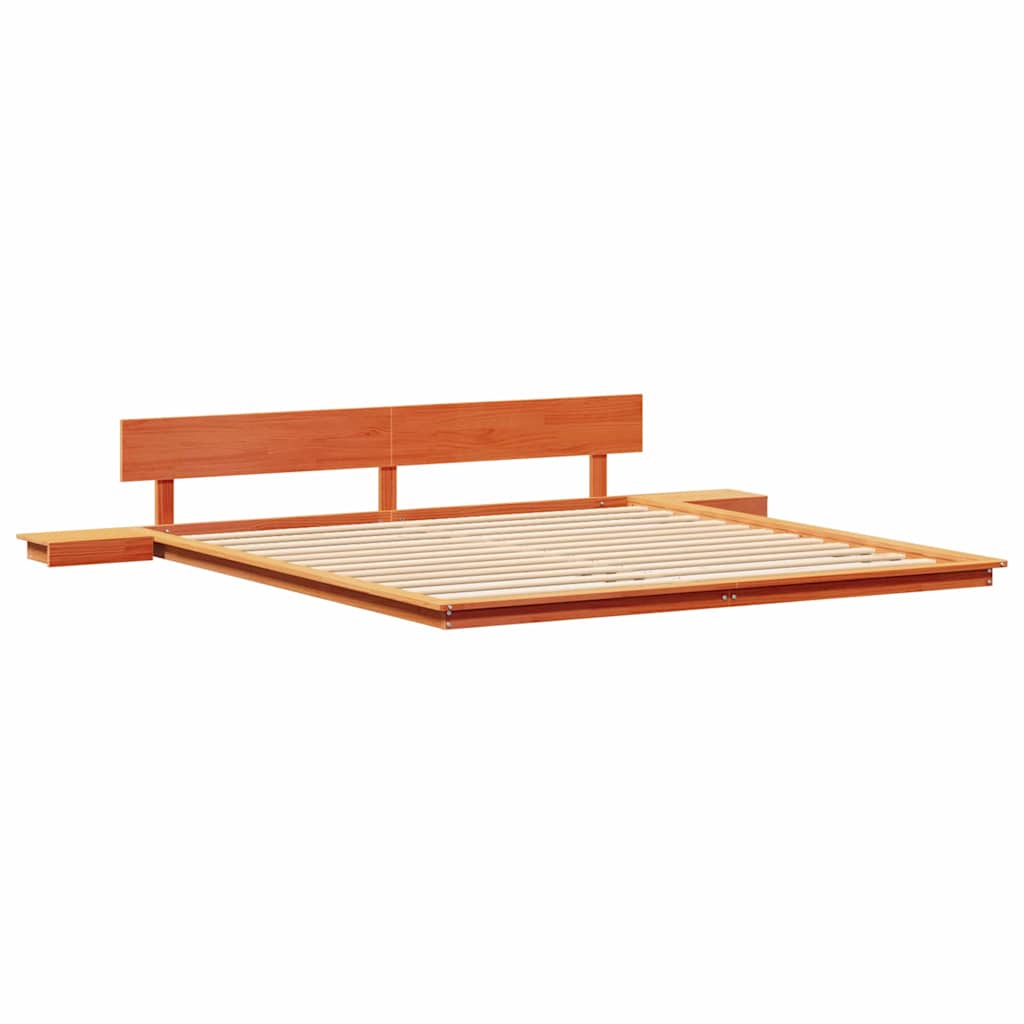 Bettgestell Braun 180 x 200 cm Holz