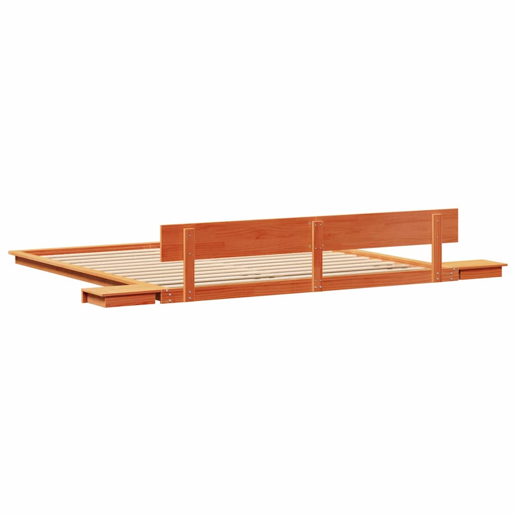 Bettgestell Braun 180 x 200 cm Holz