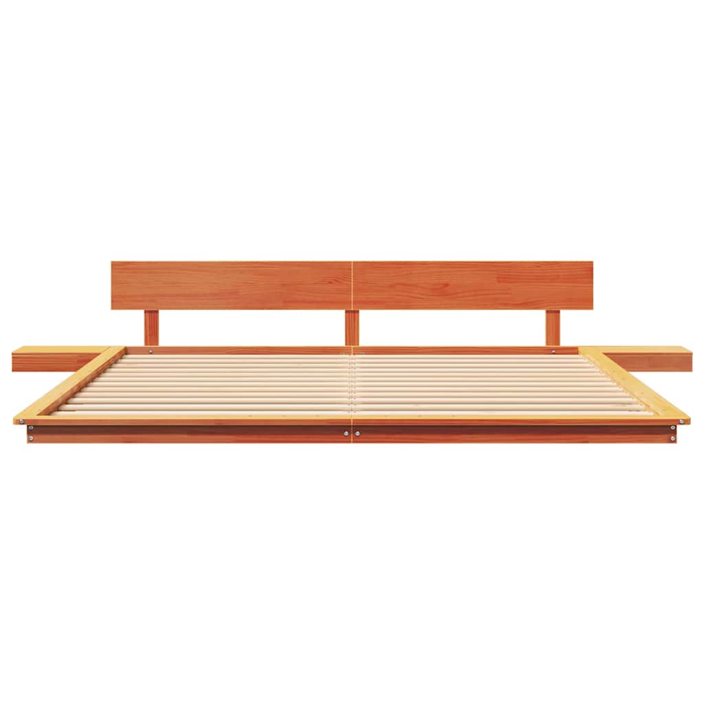 Bettgestell Braun 180 x 200 cm Holz