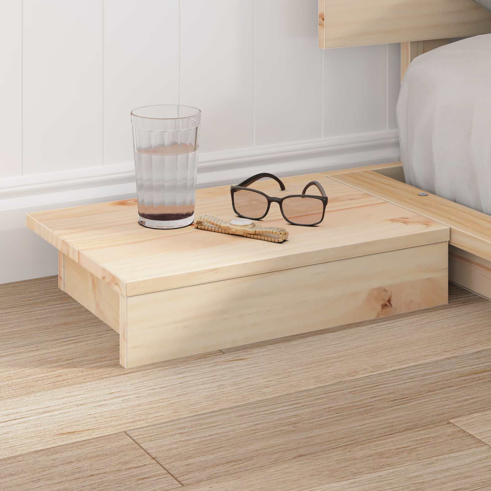 Bettgestell Braun 120 x 200 cm Holz