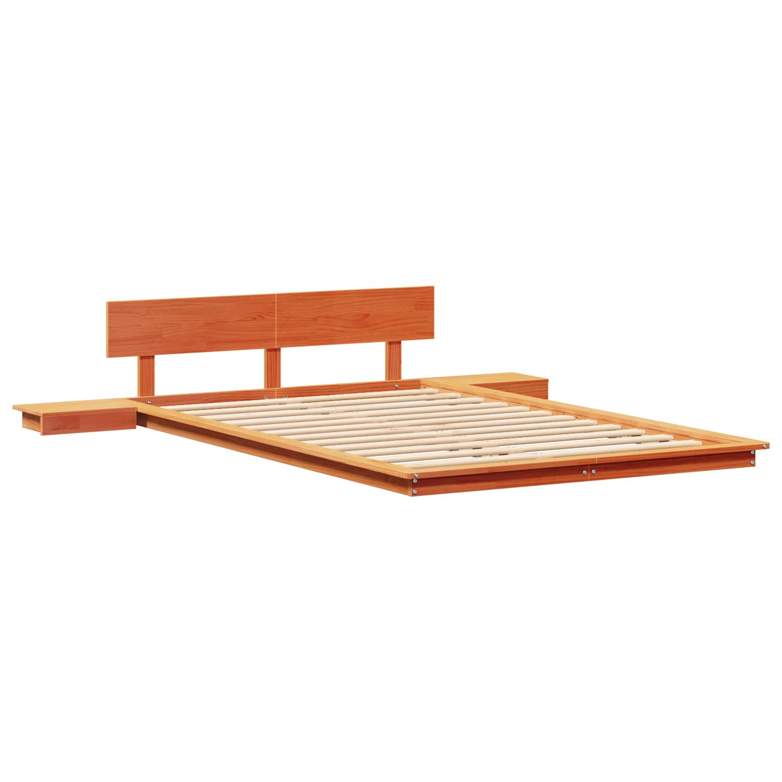Bettgestell Braun 120 x 200 cm Holz