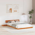 Bettgestell Braun 120 x 190 cm Holz
