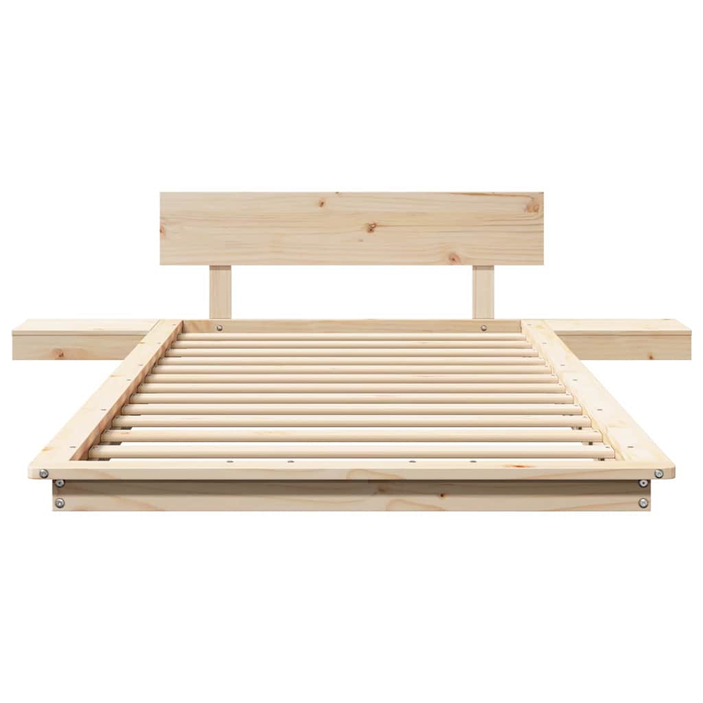 Bettgestell Braun 100 x 200 cm Holz
