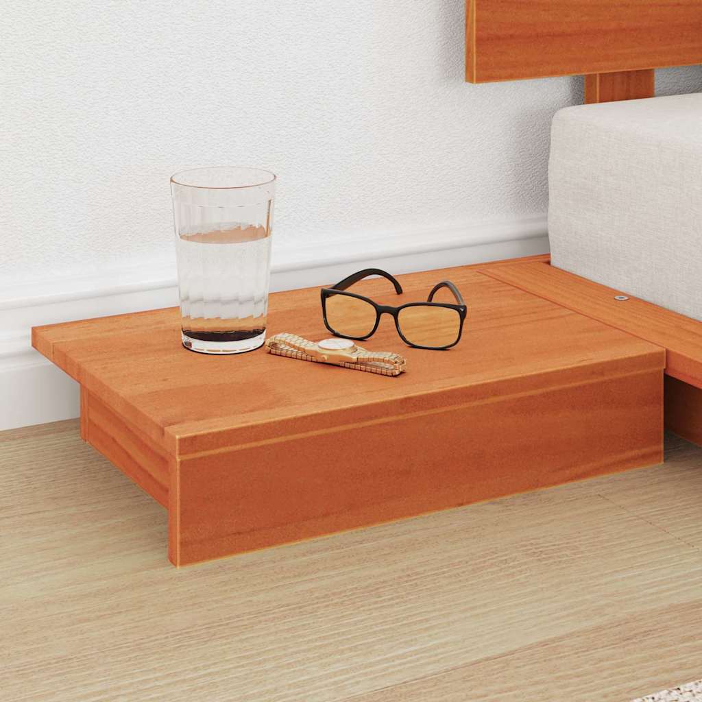 Bettgestell Braun 100 x 200 cm Holz