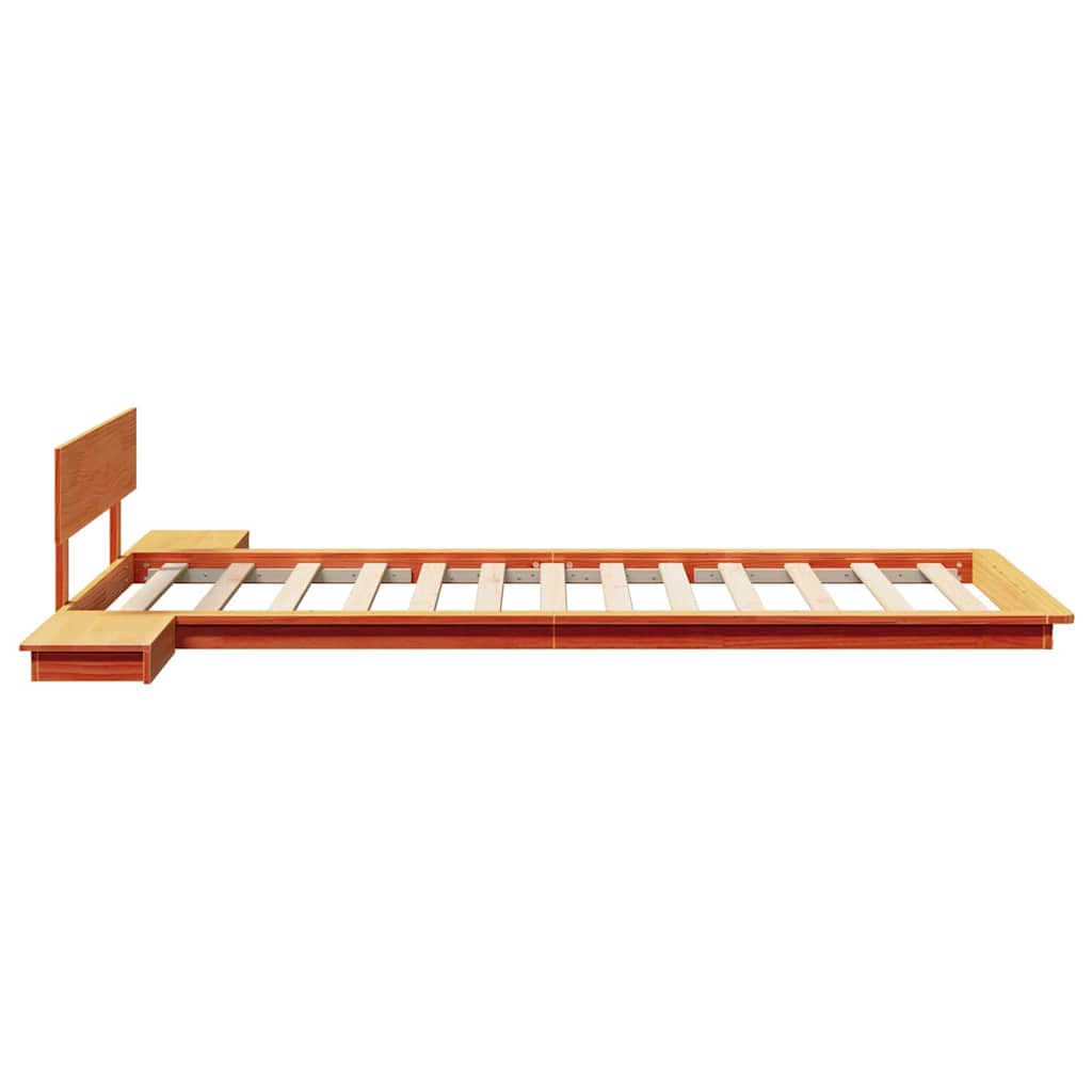 Bettgestell Braun 100 x 200 cm Holz
