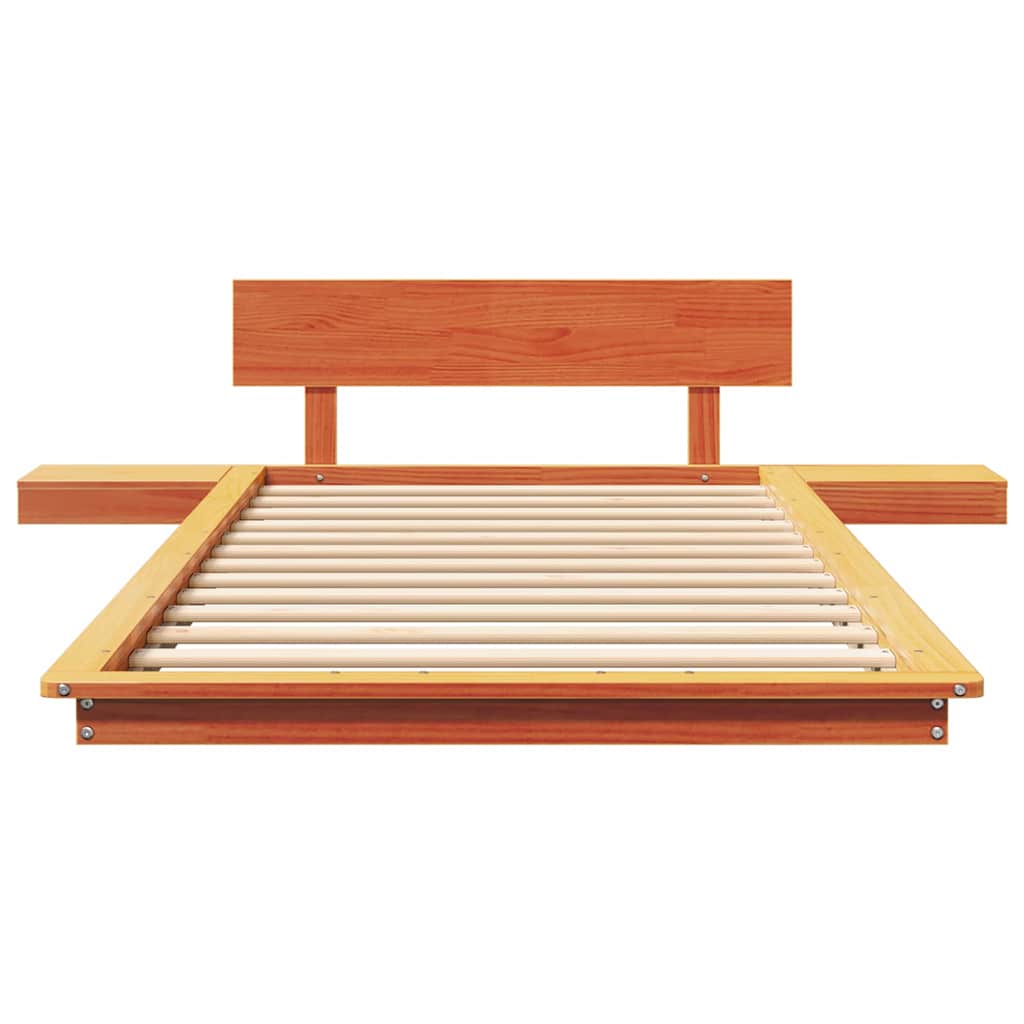 Bettgestell Braun 90 x 200 cm Holz