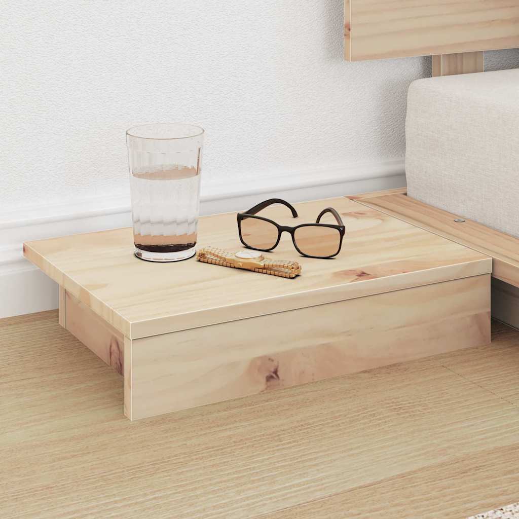 Bettgestell Braun 75 x 190 cm Holz