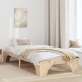 Bettrahmen Natur 90 x 190 cm Massives Kiefernholz