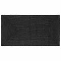 Bereichsteppiche Rechtwinklig Dunkelgrau 80 x 150 cm Jute
