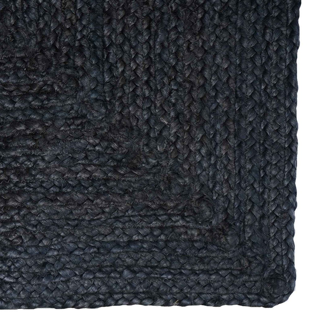 Bereichsteppiche Rechtwinklig Dunkelgrau 300 x 300 cm Jute