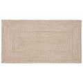 Bereichsteppiche Natürlich und Weiß 100 x 200 cm Jute
