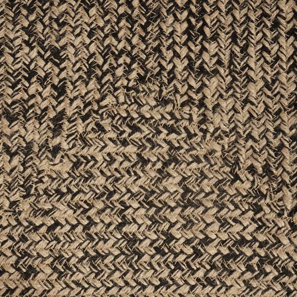 Bereichsteppiche Natürlich und Schwarz 60 x 400 cm Jute