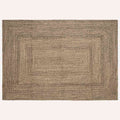 Bereichsteppiche Natürlich und Schwarz 240 x 340 cm Jute
