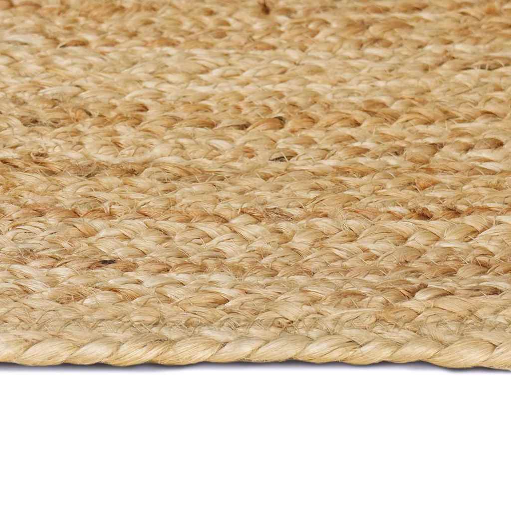 Bereichsteppiche Natur 120 x 120 cm Jute