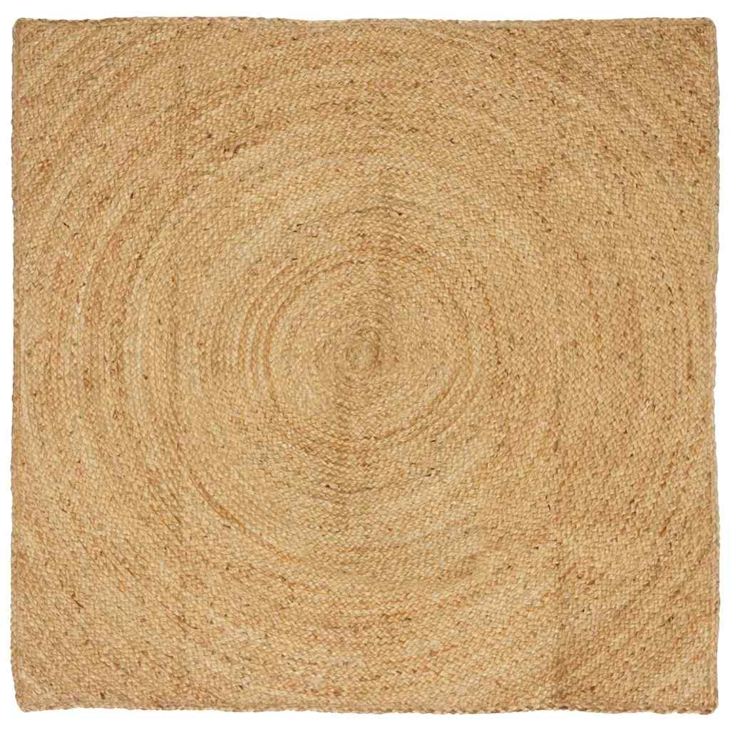 Bereichsteppiche Natur 160 x 160 cm Jute