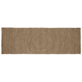Bereichsteppiche Grau 80 x 200 cm Jute