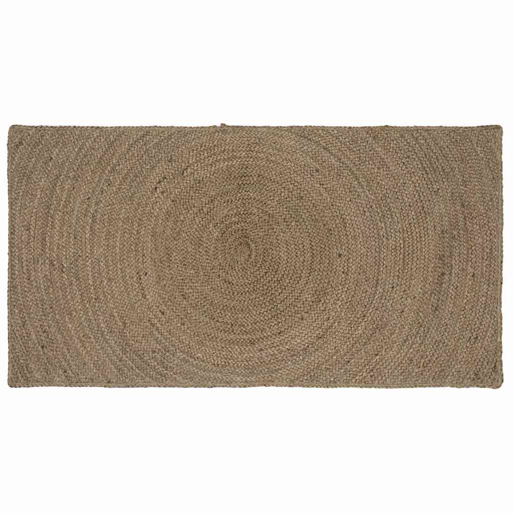 Bereichsteppiche Grau 100 x 200 cm Jute