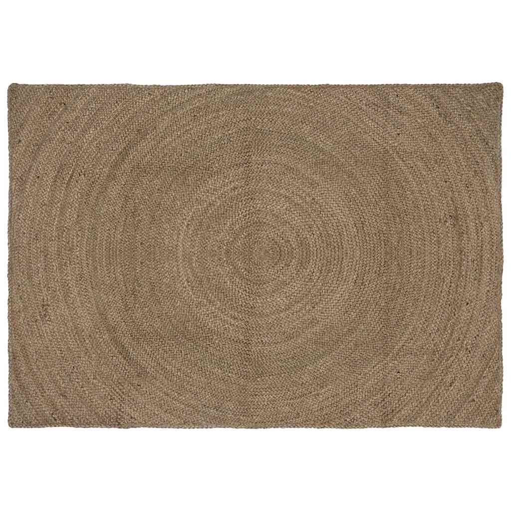 Bereichsteppiche Grau 140 x 200 cm Jute