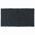 Bereichsteppiche Dunkelgrau 60 x 110 cm Jute