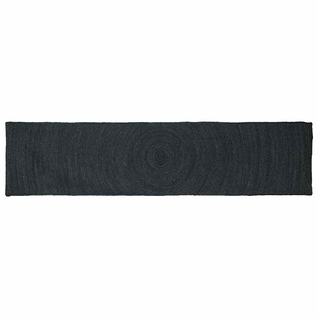Bereichsteppiche Dunkelgrau 60 x 200 cm Jute