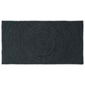 Bereichsteppiche Dunkelgrau 100 x 200 cm Jute
