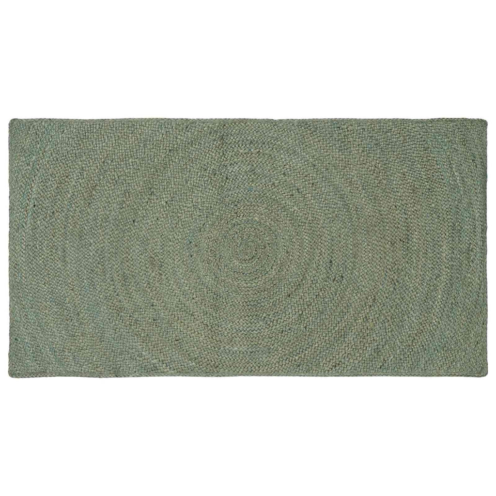 Bereichsteppiche Olive Grün 60 x 110 cm Jute