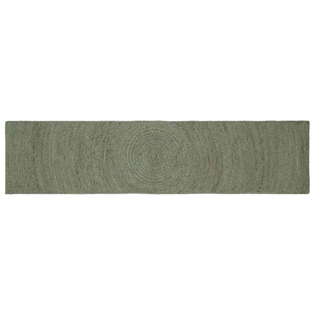 Bereichsteppiche Olive Grün 60 x 200 cm Jute