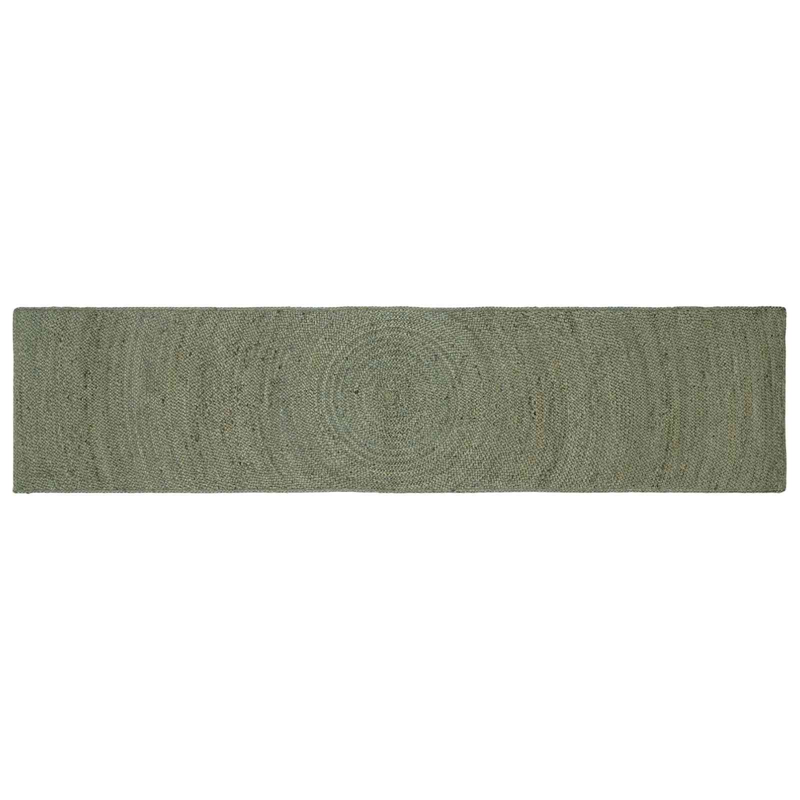 Bereichsteppiche Olive Grün 60 x 250 cm Jute