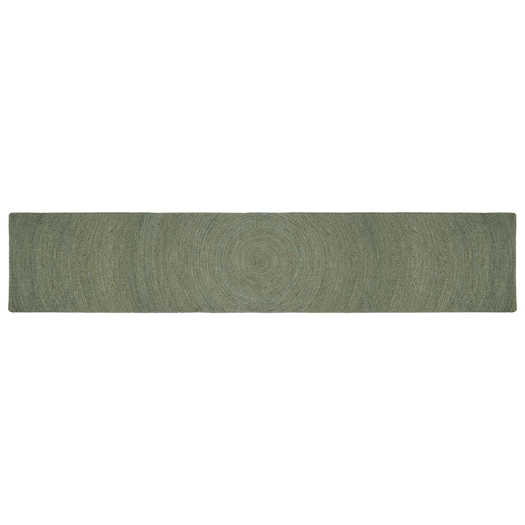Bereichsteppiche Olive Grün 60 x 400 cm Jute