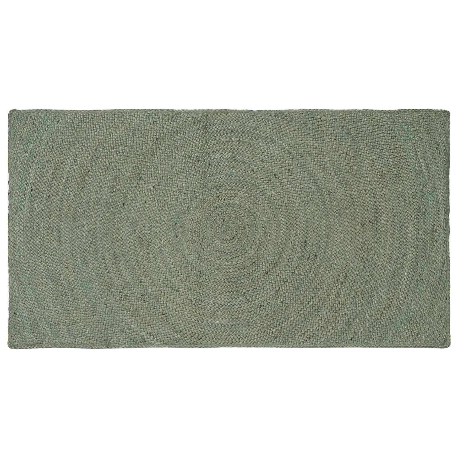 Bereichsteppiche Olive Grün 80 x 150 cm Jute