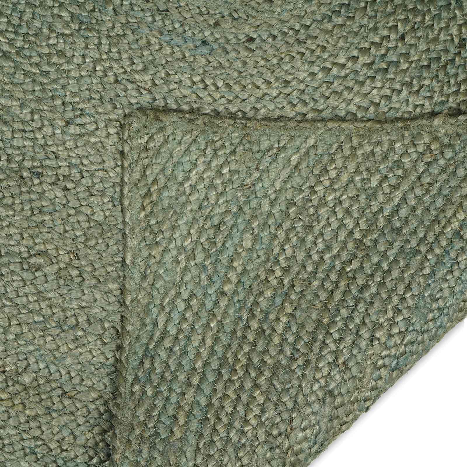 Bereichsteppiche Olive Grün 80 x 300 cm Jute