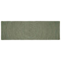 Bereichsteppiche Olive Grün 80 x 300 cm Jute