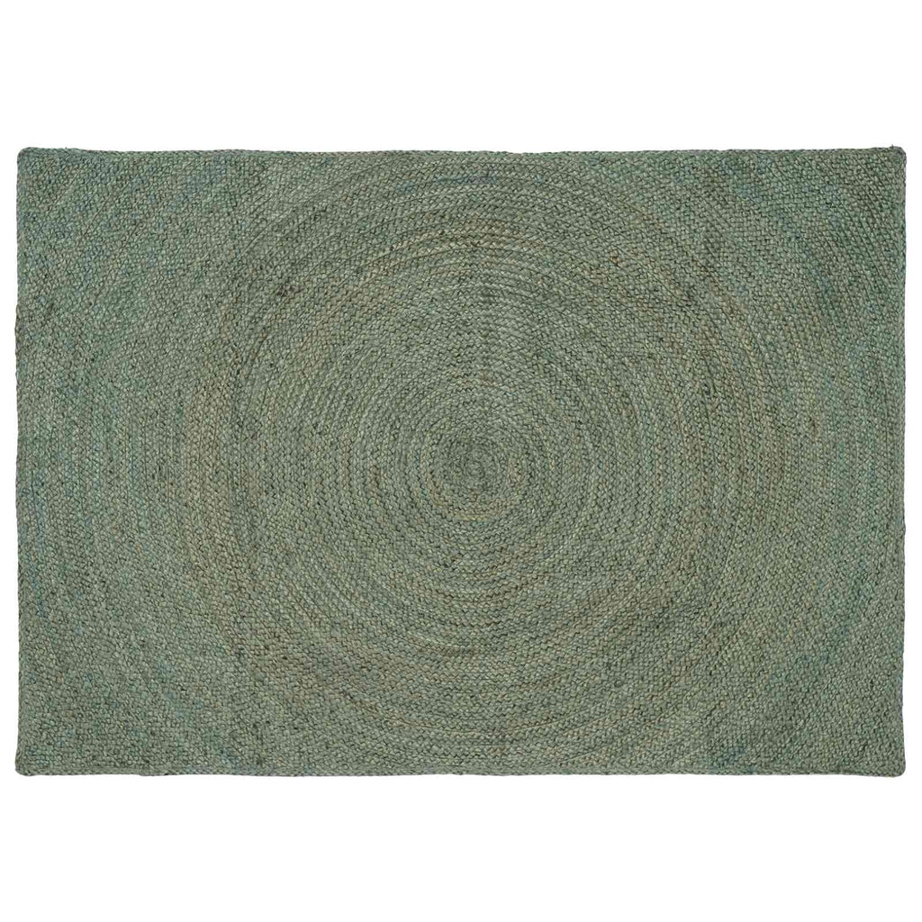 Bereichsteppiche Olive Grün 140 x 200 cm Jute