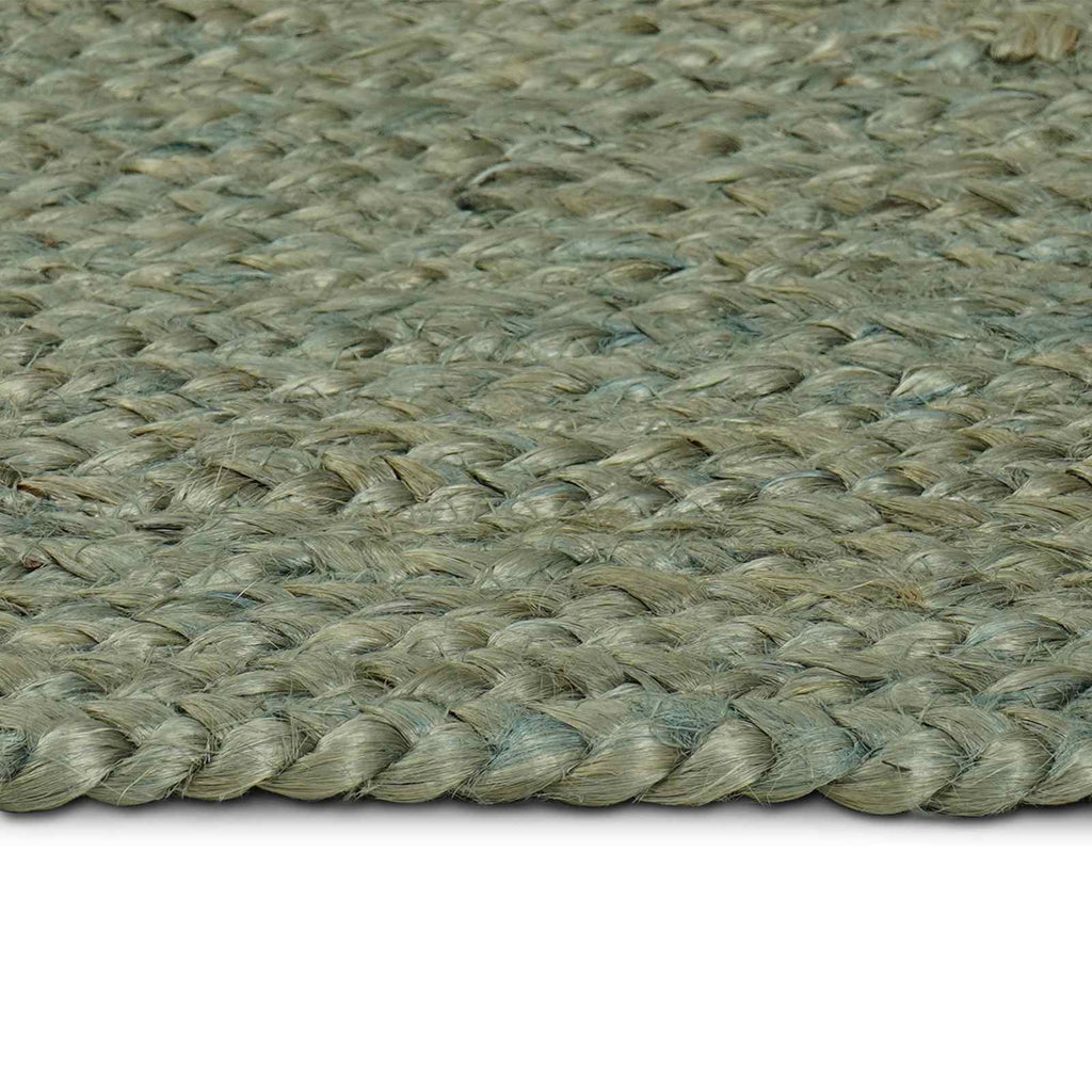 Bereichsteppiche Olive Grün 160 x 160 cm Jute