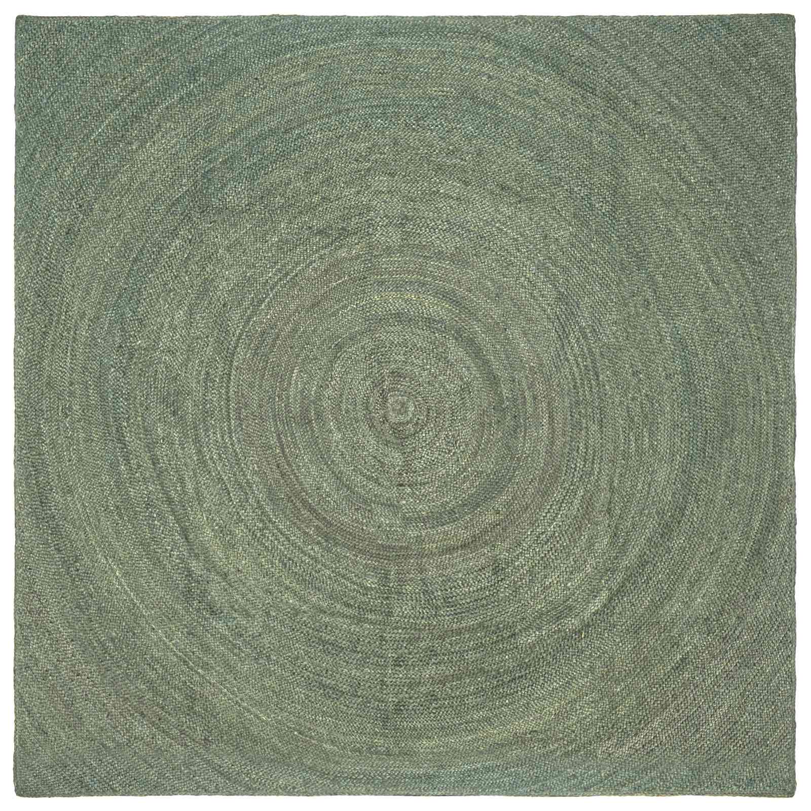 Bereichsteppiche Olive Grün 300 x 300 cm Jute