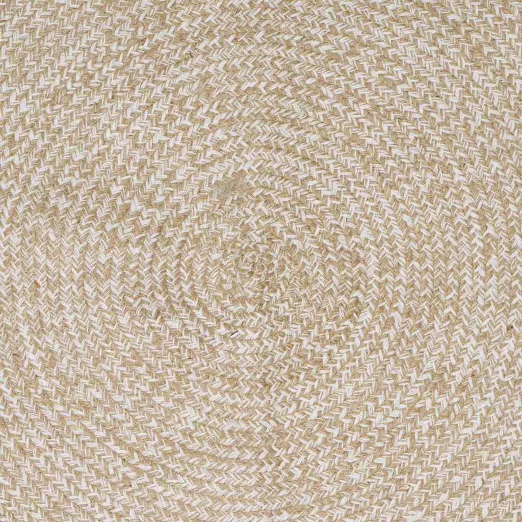 Bereichsteppiche Natürlich und Weiß 80 x 250 cm Jute