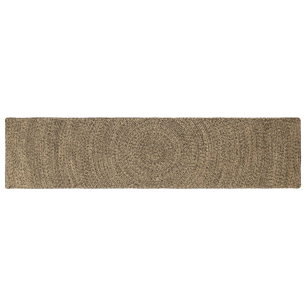 Bereichsteppiche Natürlich und Schwarz 60 x 200 cm Jute