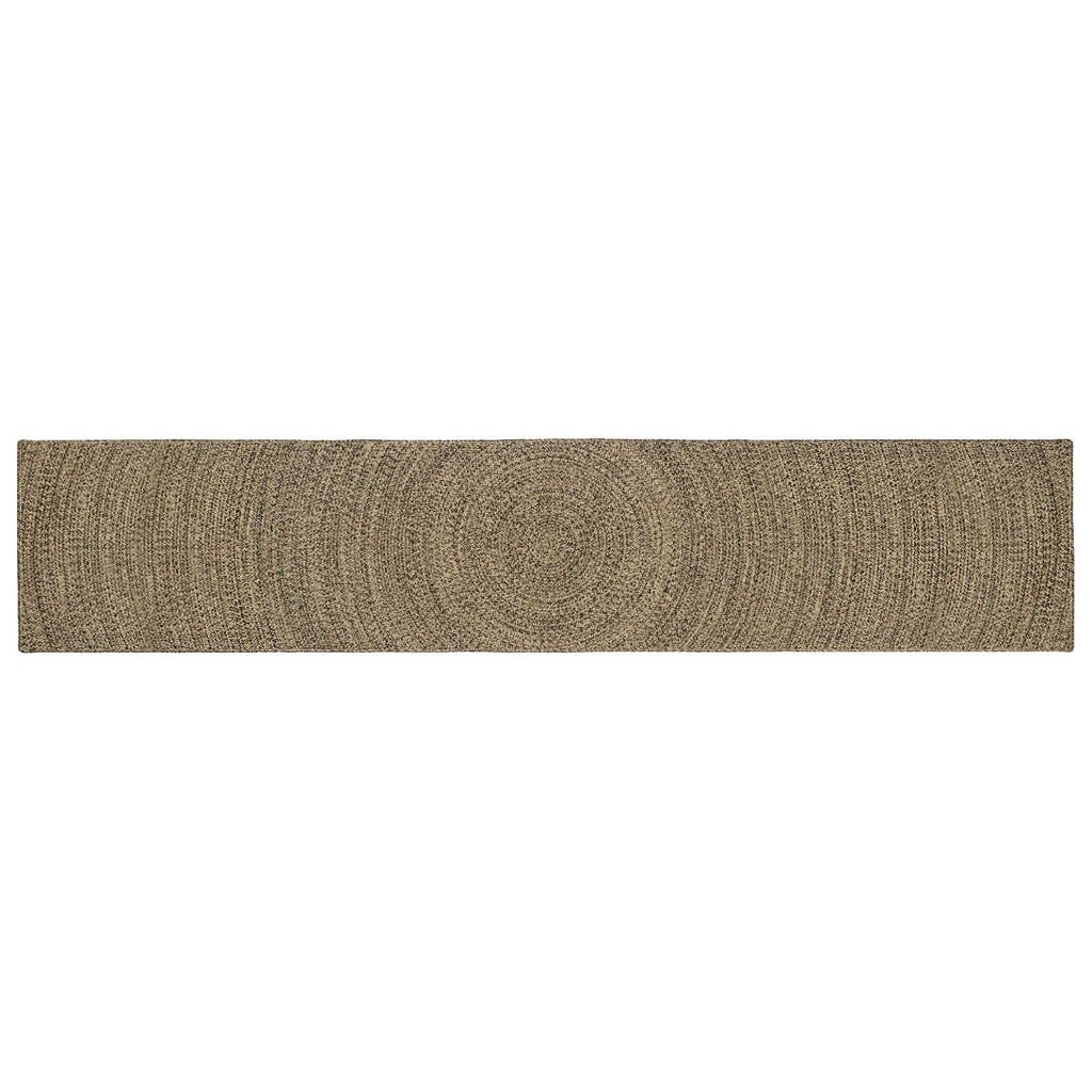 Bereichsteppiche Natürlich und Schwarz 60 x 400 cm Jute