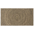 Bereichsteppiche Natürlich und Schwarz 100 x 200 cm Jute